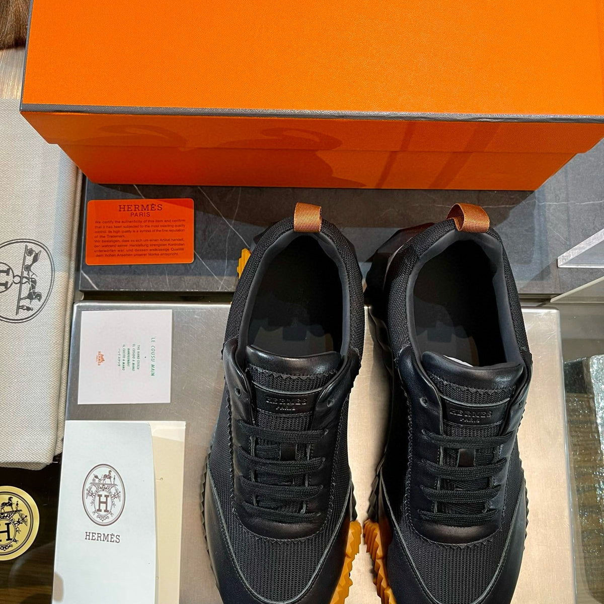 Shoes- Herm Bouncing Sneakers Comfortable Everyday Designer Shoes