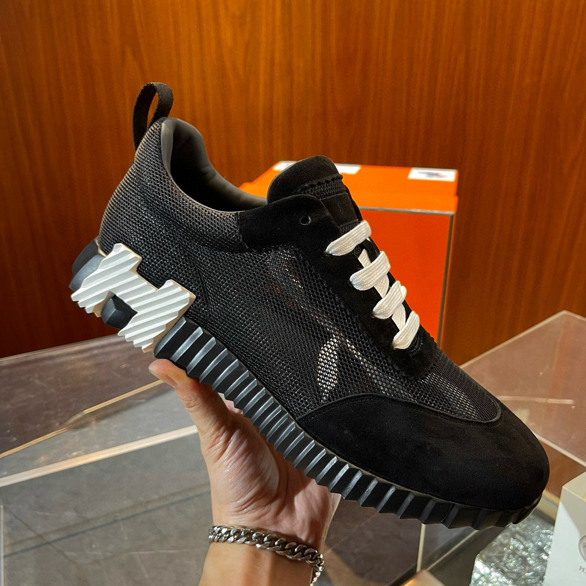 Shoes- Herm Bouncing Sneakers Comfortable Everyday Designer Shoes