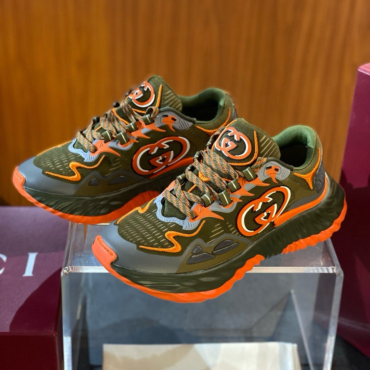 Gucci Shoes- Gucci Ripple Sneakers Luxury Lifestyle Designer Footwear