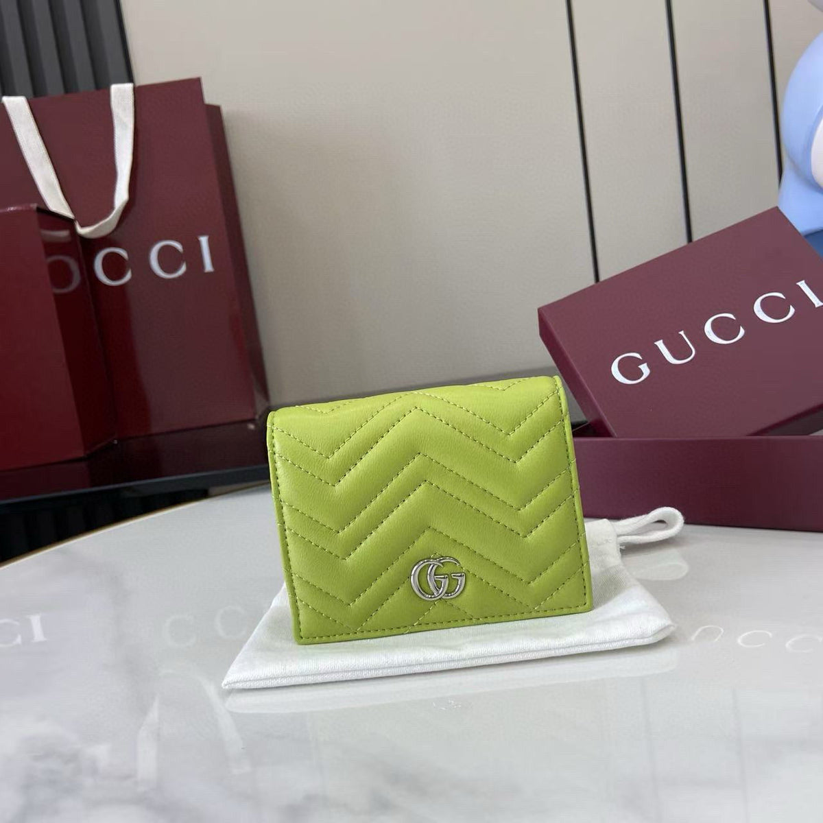 Gucci Wallets- Gucci Marmont Small Wallet Elegant Everyday Leather Wallet