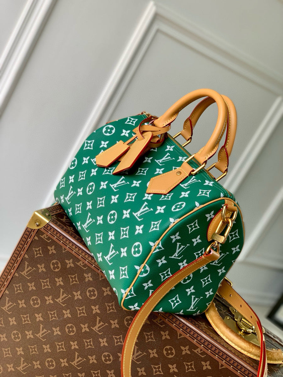 Louis Vuitton Bags- Louis Vuitton Lou Speedy P9 25 Bag Luxury Designer Leather Handbag