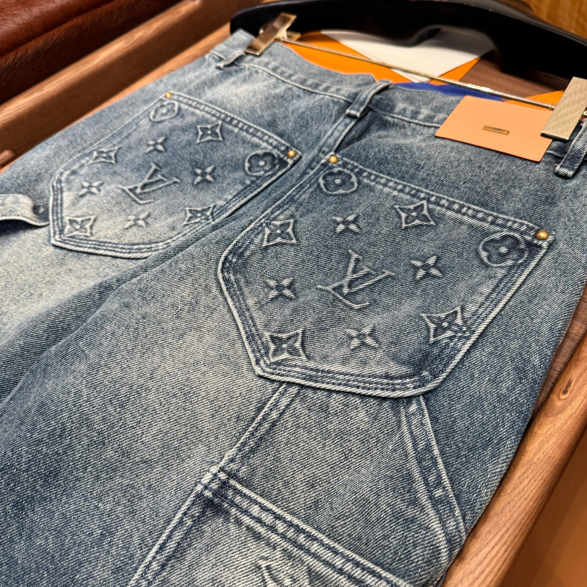 Louis Vuitton Jeans- Louis Vuitton Lou Denim Shorts Classic Everyday Designer Jeans
