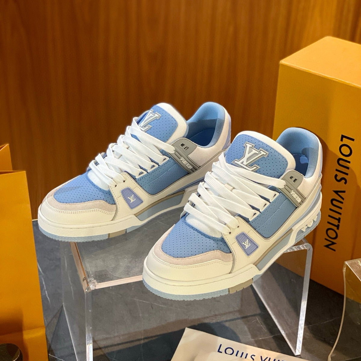 Velouxe Shoes?  Velouxe Lou Trainers Luxury Lifestyle Designer Footwear