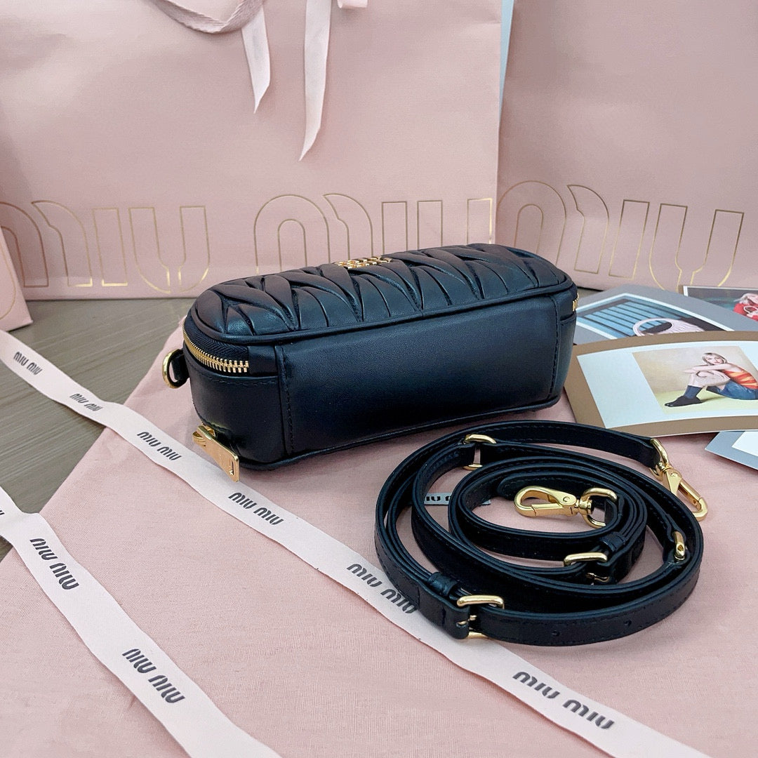 Bags- Miu M Matelasse Shoulder Bag Premium Designer Shoulder Bag