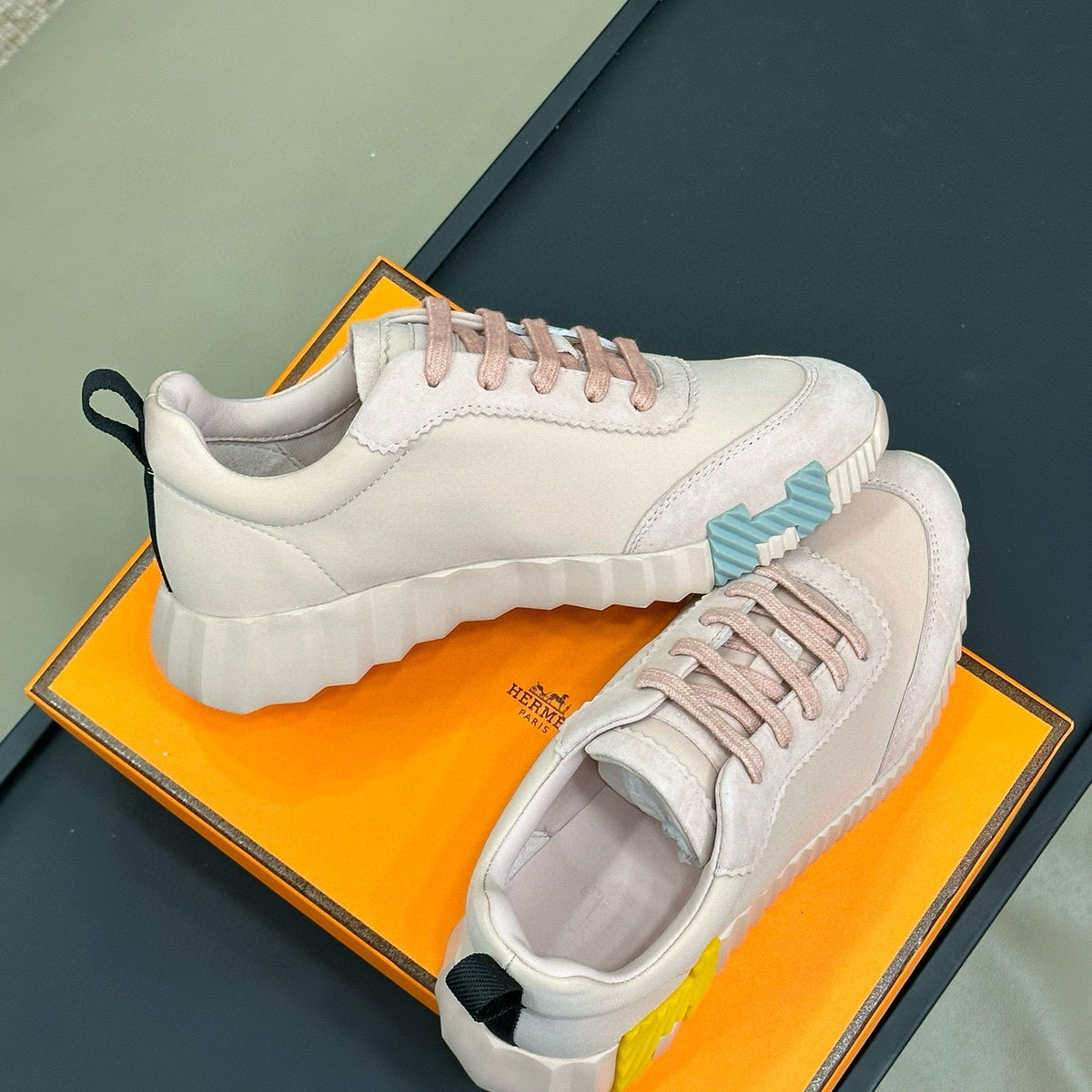 Shoes- Herm Bouncing Sneaker Comfortable Everyday Designer Shoes