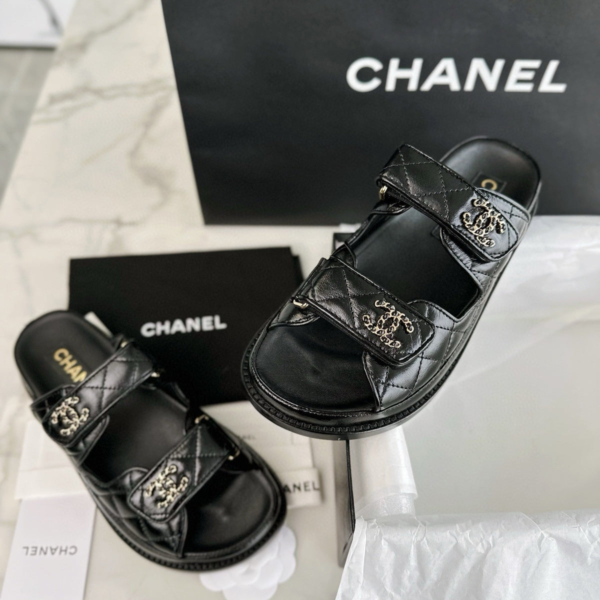 Chanel Shoes- Chanel Sandals Comfortable Everyday Designer Shoes