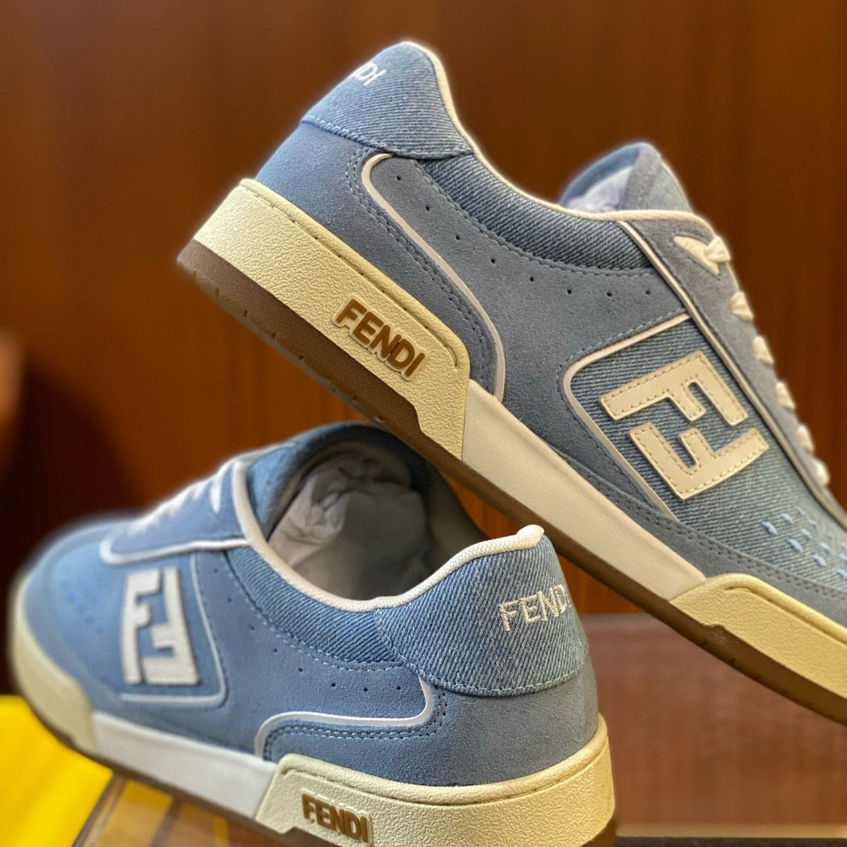 Shoes- Fen Match Sneaker Premium Designer Casual Shoes