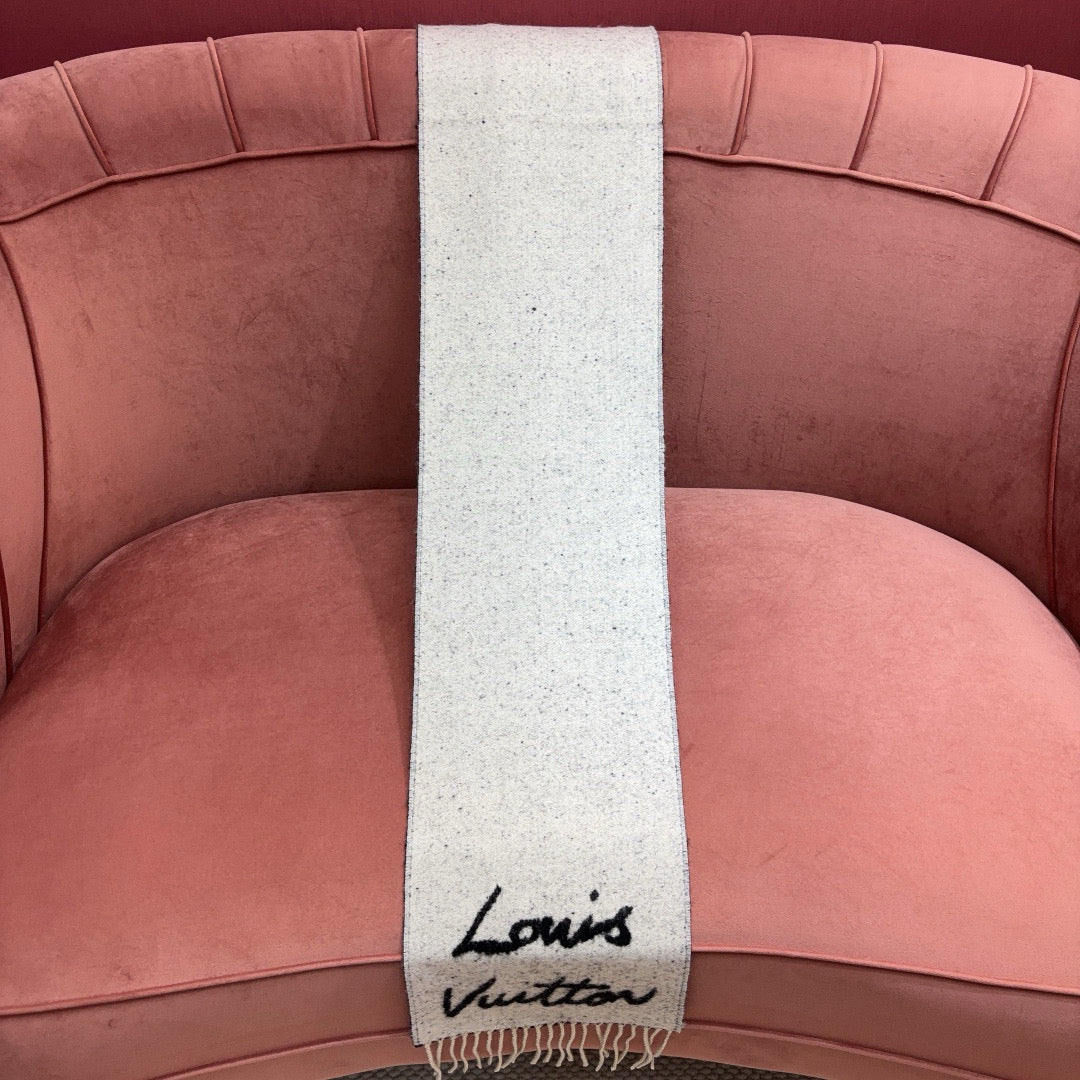Louis Vuitton Scarves- Louis Vuitton Lou Scarf Luxury Designer Silk Scarf