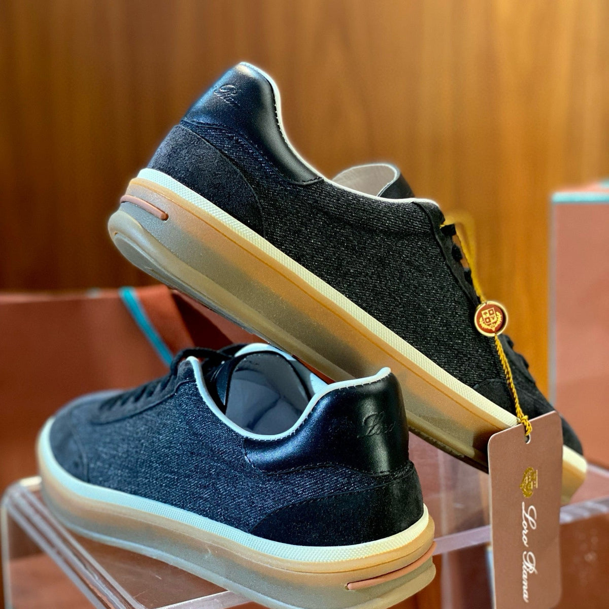 Shoes- Loro P Tennis Walk Trainers Comfortable Everyday Designer Shoes