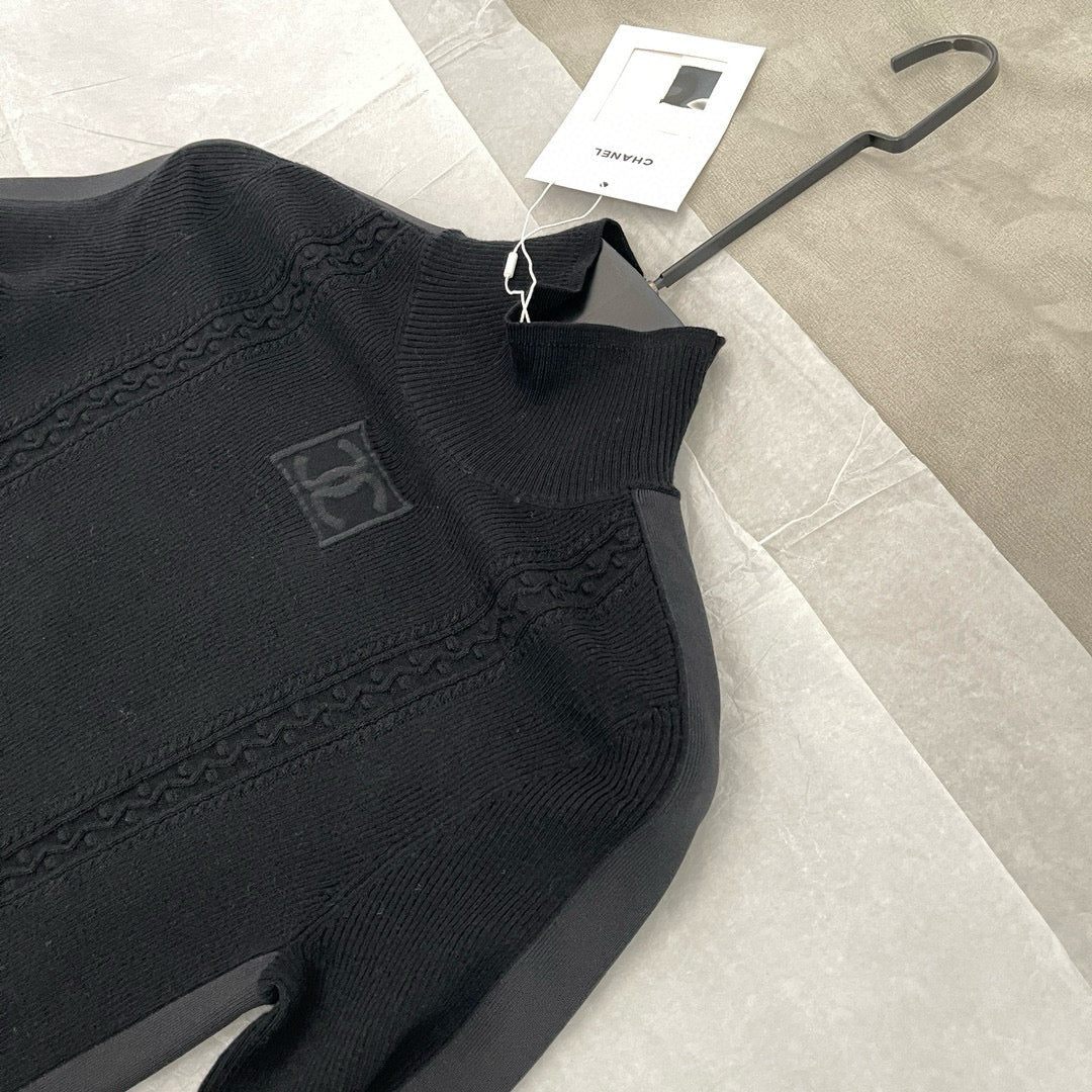 Front view of Chanel Turtleneck premium piece