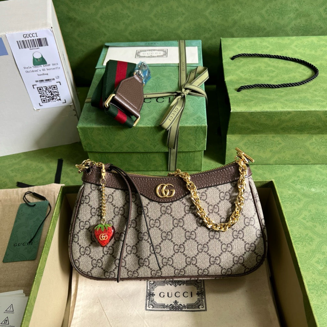 Gucci Ophidia Small Shoulder Bag – luxury designer shoulder bag at Velouxe