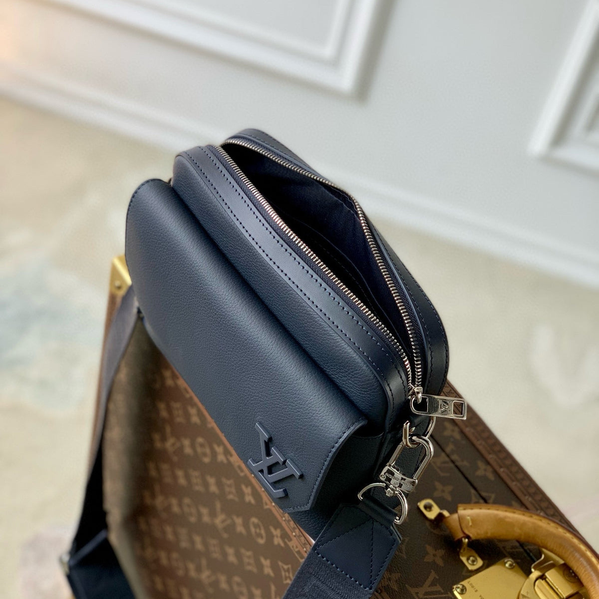 Louis Vuitton Bags- Louis Vuitton Lou Fastline Messenger Bag Luxury Designer Leather Handbag
