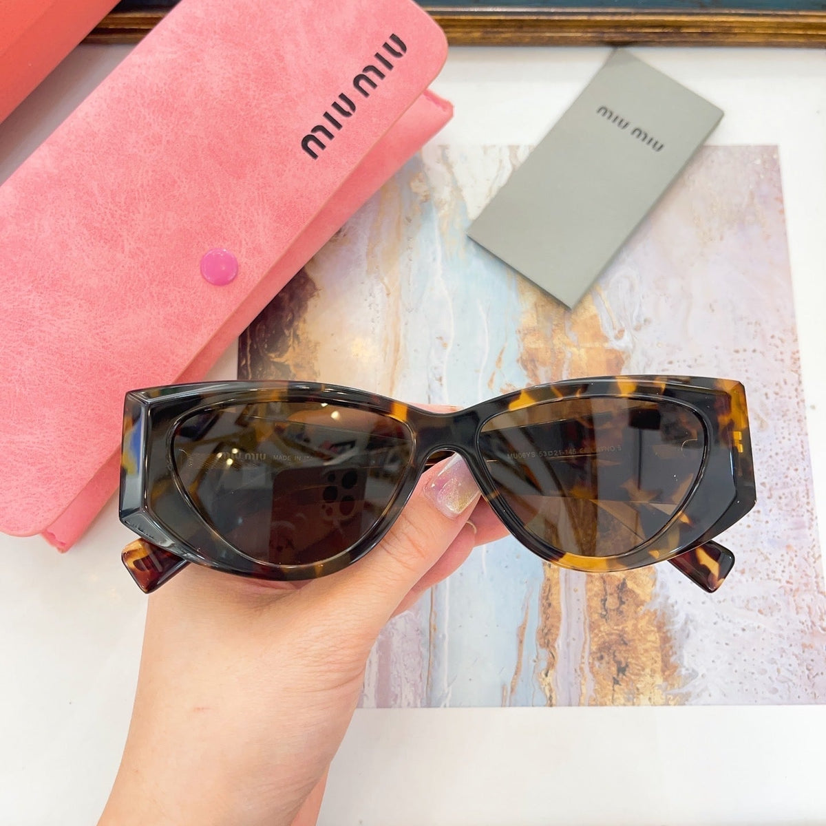 Sunglasses- Miu M Sunglasses Luxury Designer UV Sunglasses