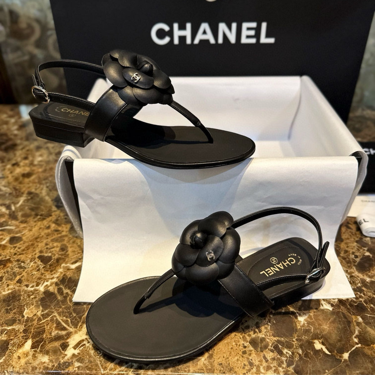 Chanel Shoes- Chanel Sandals Luxury Lifestyle Designer Footwear