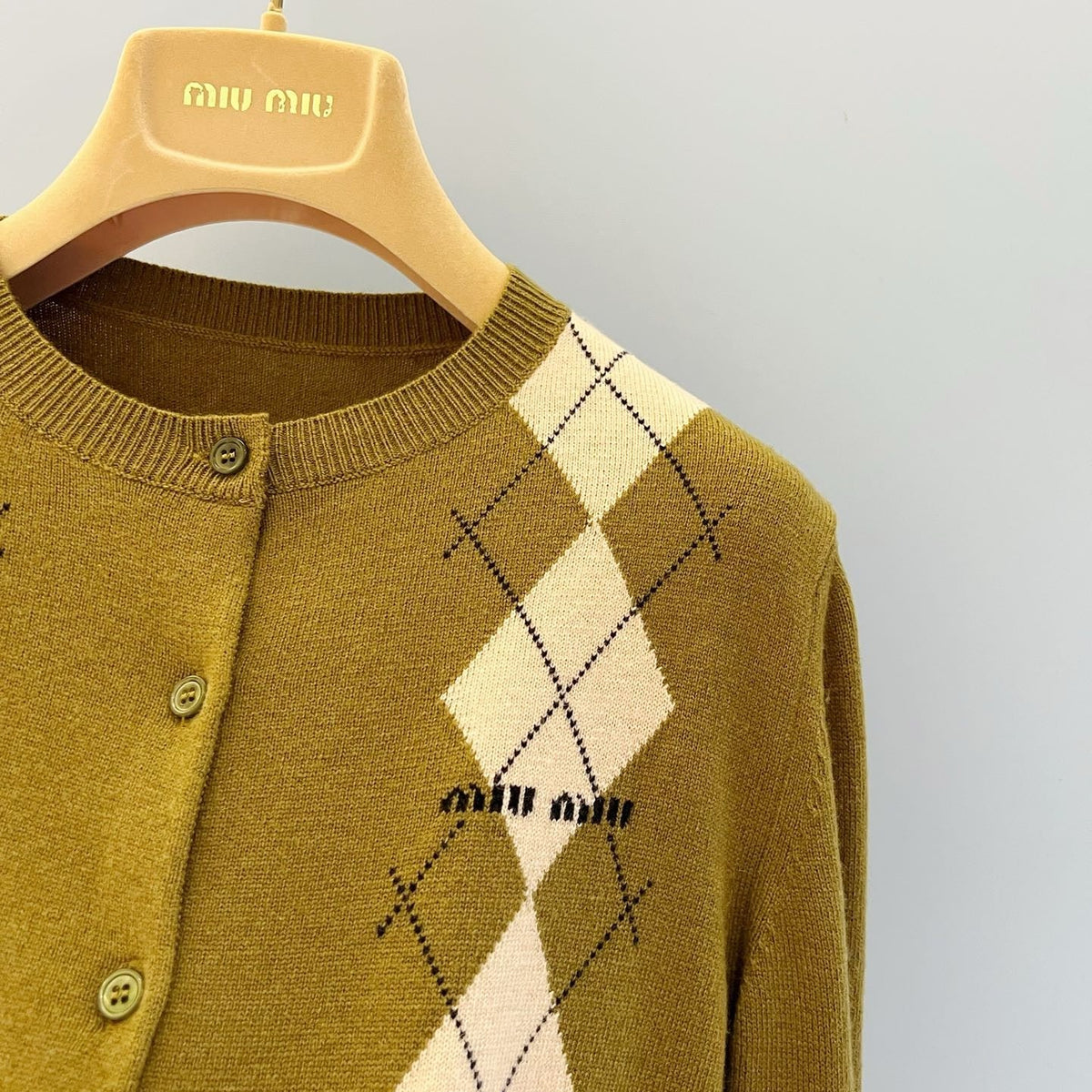 Sweaters- Miu M Cardigan Premium Casual Designer Knitwear