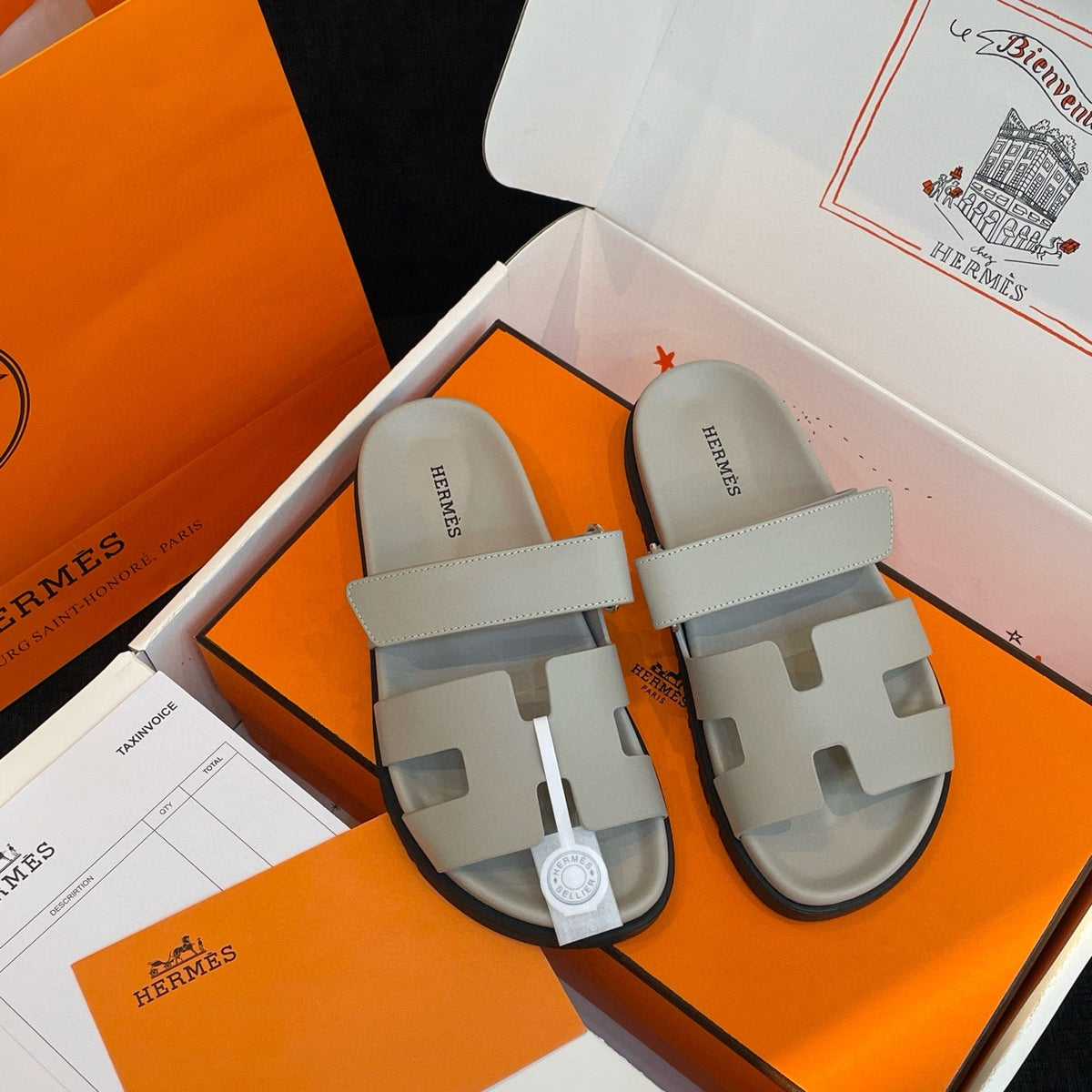 Shoes- Herm Chypre Sandals Luxury Lifestyle Designer Footwear