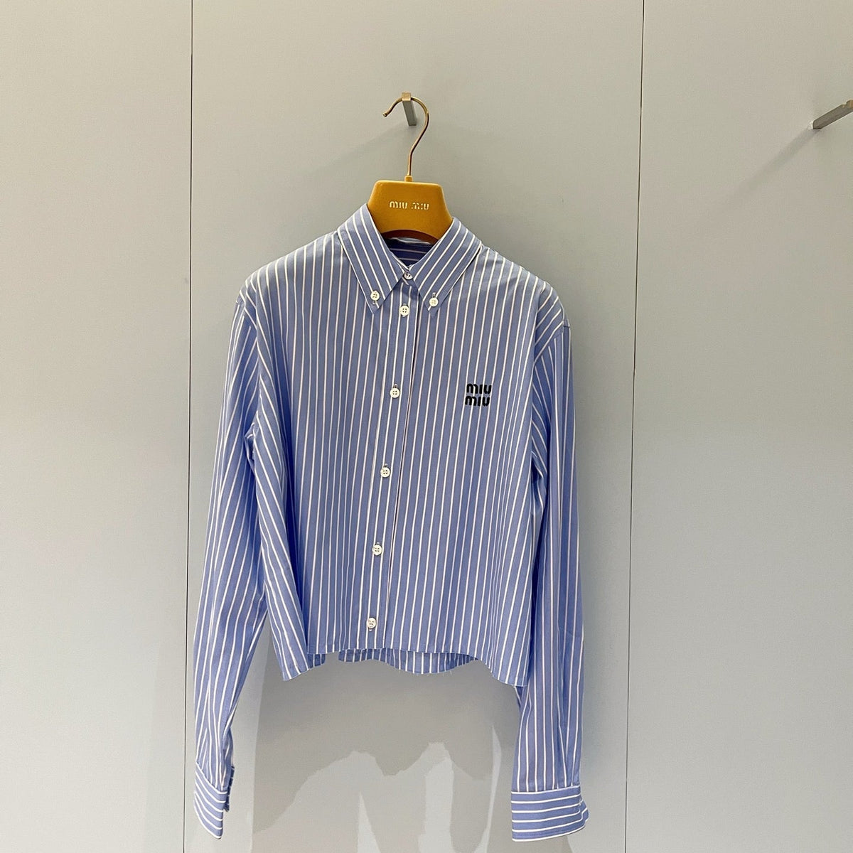 Tops- Miu M Shirt Elegant Everyday Designer Top