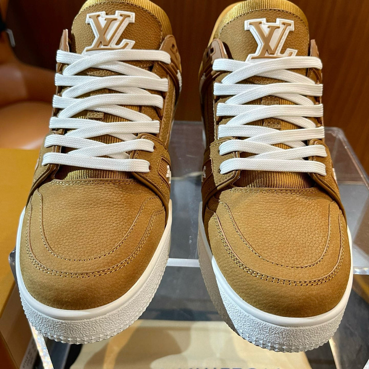 Louis Vuitton Shoes- Louis Vuitton Lou Trainers Comfortable Everyday Designer Shoes