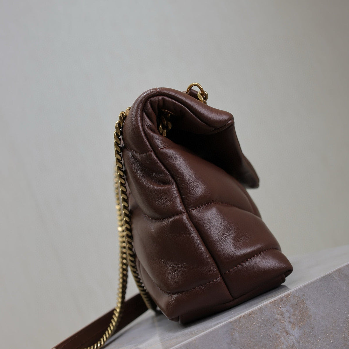 Saint Laurent Bags- Saint Laurent Loulou Puffer Small Bag Elegant Everyday Designer Handbag
