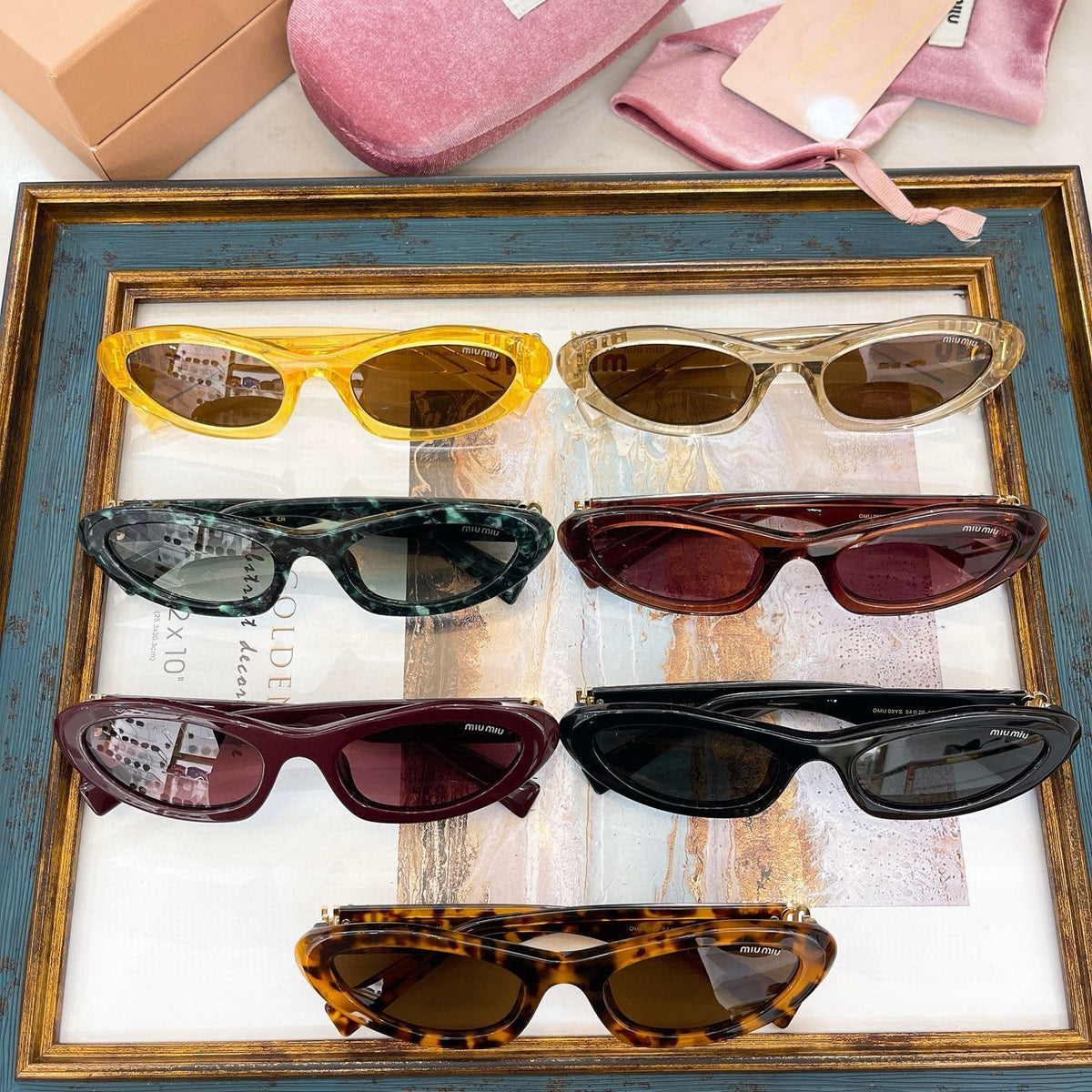 Sunglasses- Miu M Sunglasses Premium Fashion Designer Sunglasses
