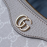 Gucci Fashion Item flat lay on neutral background