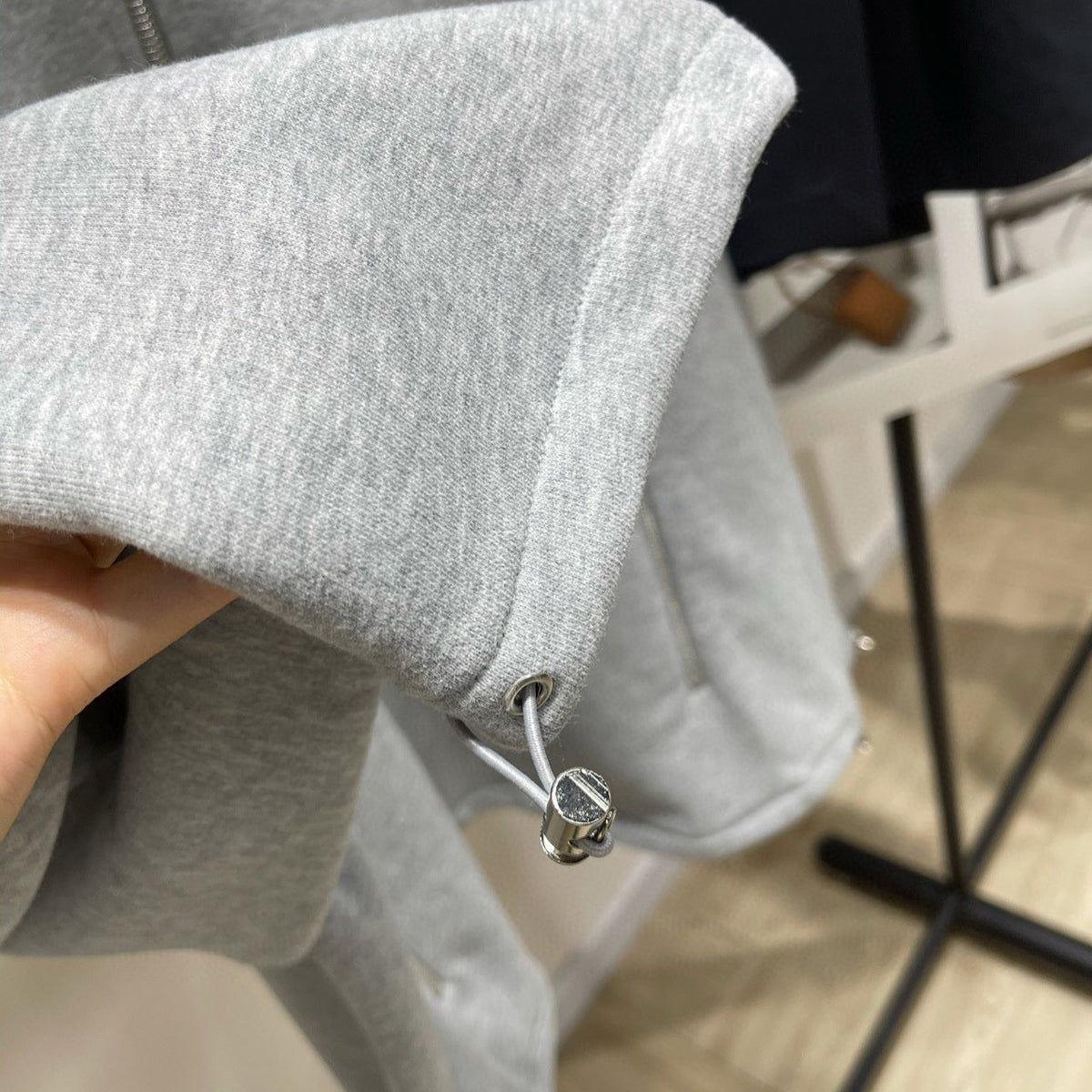Hoodies- Miu M Zip Sweatshirt Premium Designer Casual Hoodie