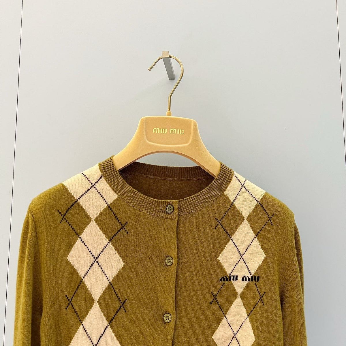 Sweaters- Miu M Cardigan Premium Casual Designer Knitwear