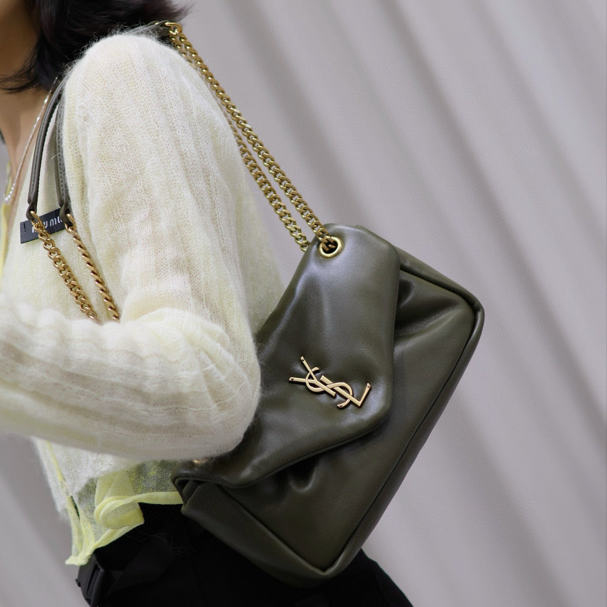 Saint Laurent Bags- Saint Laurent Calypso Medium Bag Premium Designer Shoulder Bag