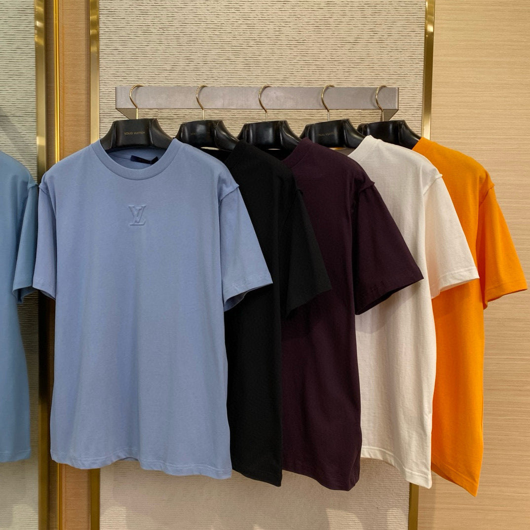 Louis Vuitton T-Shirts- Louis Vuitton Lou T-shirt Casual Everyday Designer Tee