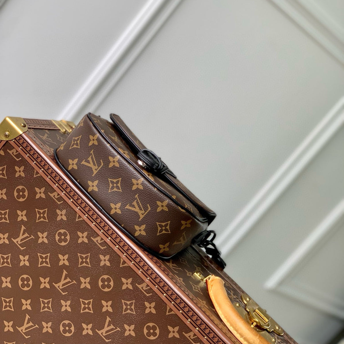 Louis Vuitton Bags- Louis Vuitton Lou Montsouris Messenger Pm Bag Elegant Everyday Designer Handbag