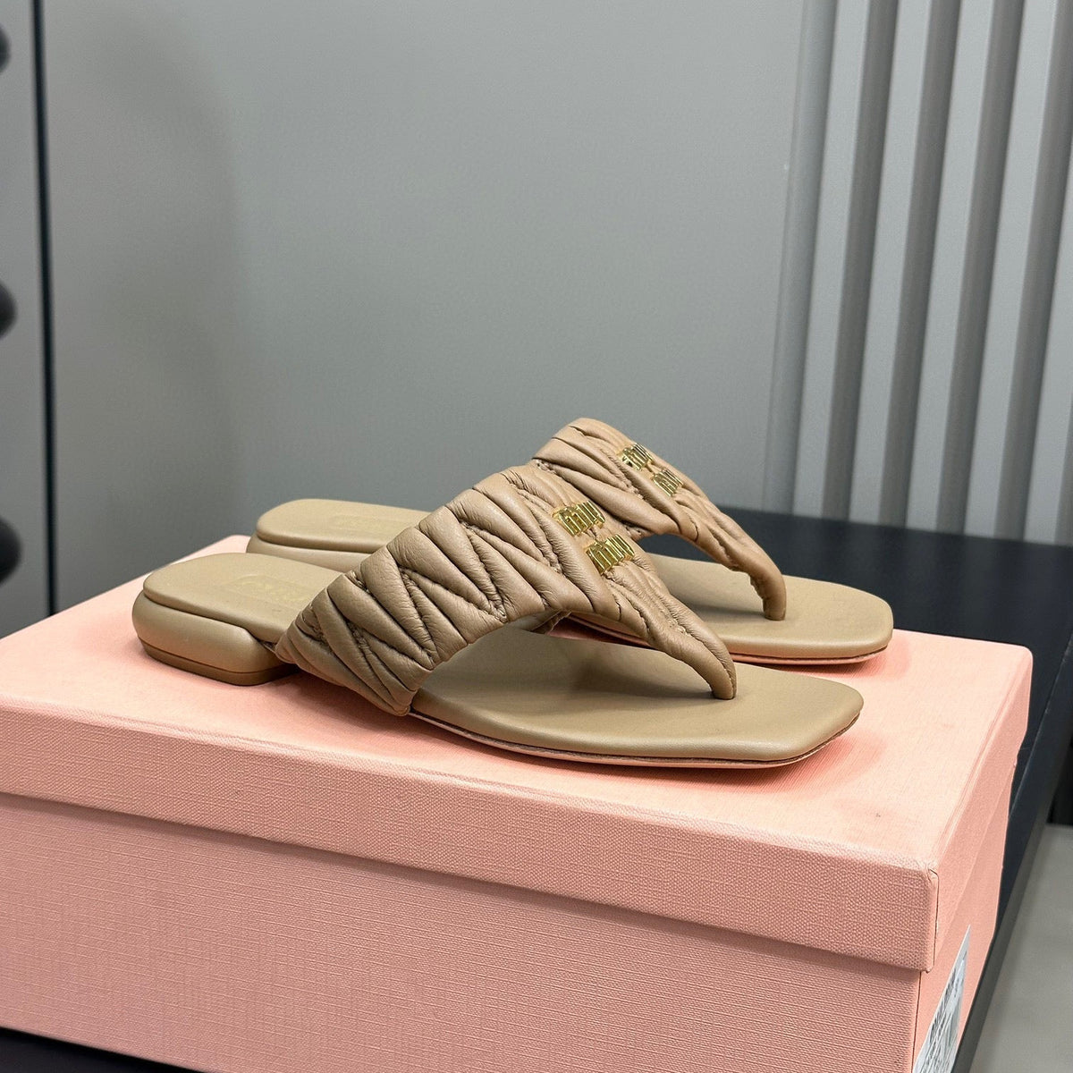 Shoes- Miu M Sandals Comfortable Everyday Designer Shoes