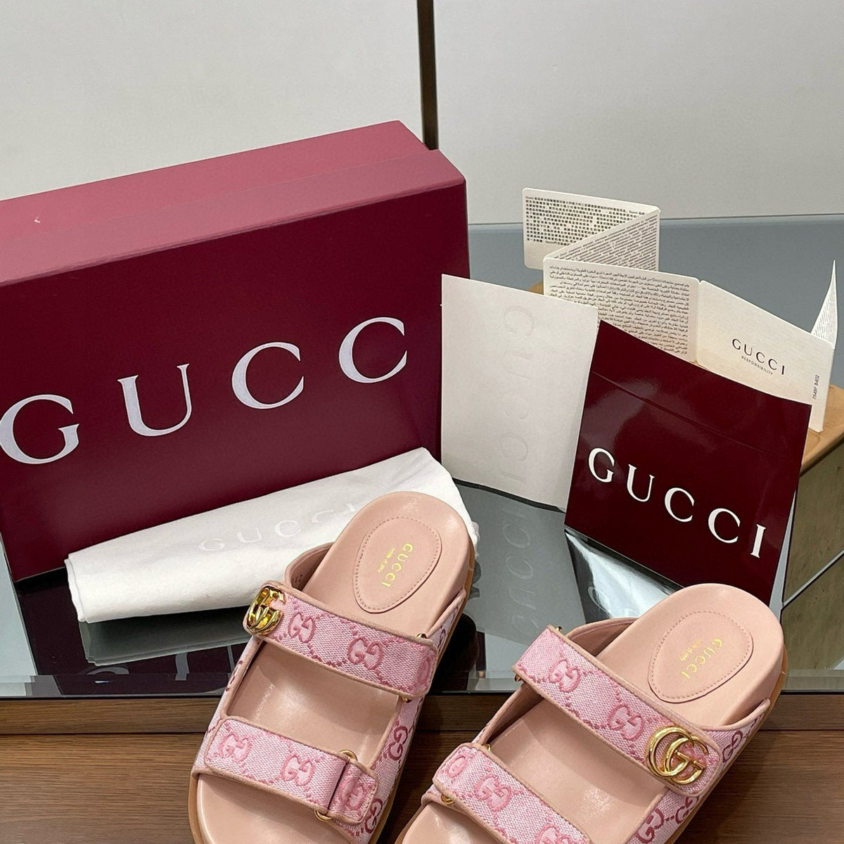Gucci Shoes- Gucci Sandals Premium Designer Casual Shoes