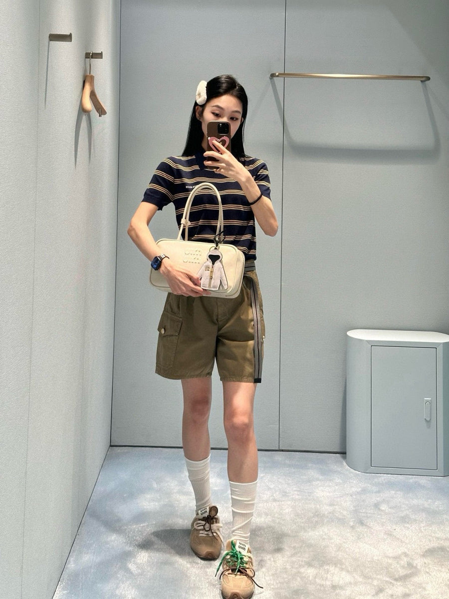 Shorts- Miu M Shorts Everyday Lightweight Designer Shorts