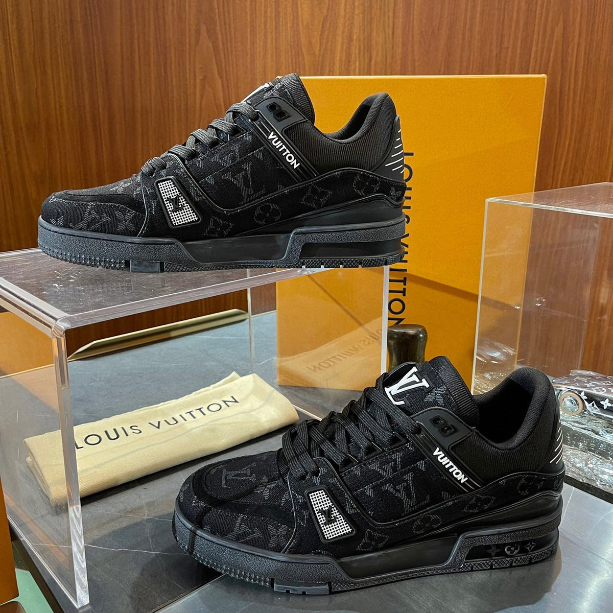 Louis Vuitton Shoes- Louis Vuitton Lou Trainers Luxury Lifestyle Designer Footwear