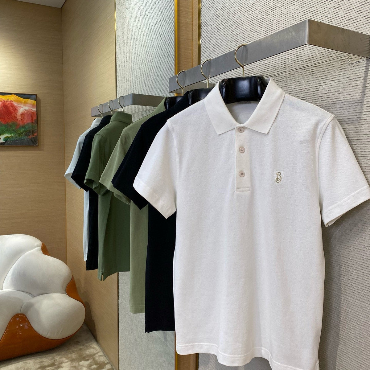 Polo Shirts- Bbr Polo Classic Designer Cotton Polo Shirt