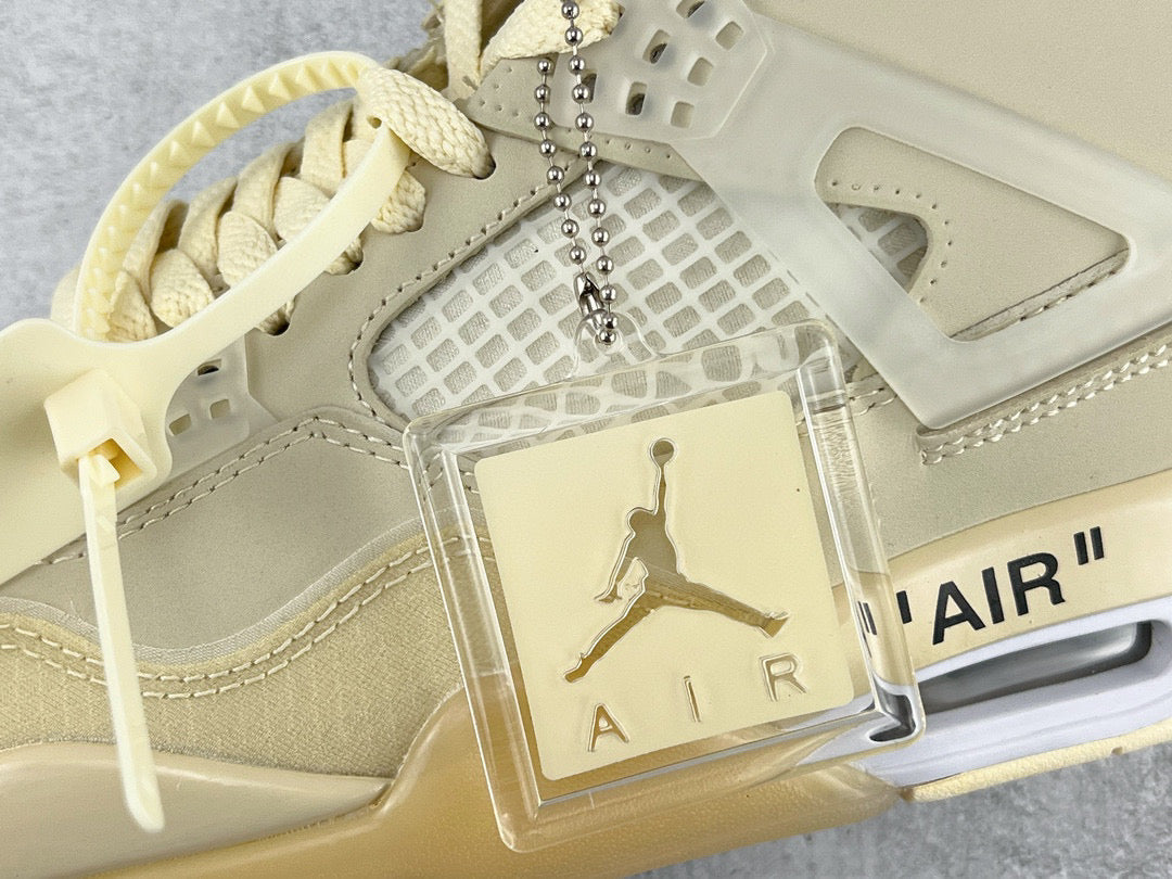 Off-White Shoes- Off-White Jordan x Off White Sail Trainers Luxury Lifestyle Designer Footwear