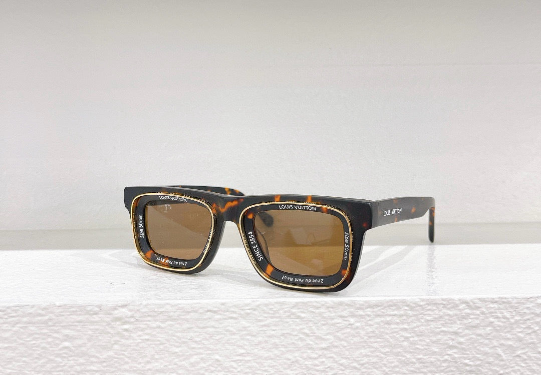 Louis Vuitton Sunglasses- Louis Vuitton Lou Sunglasses Luxury Designer UV Sunglasses