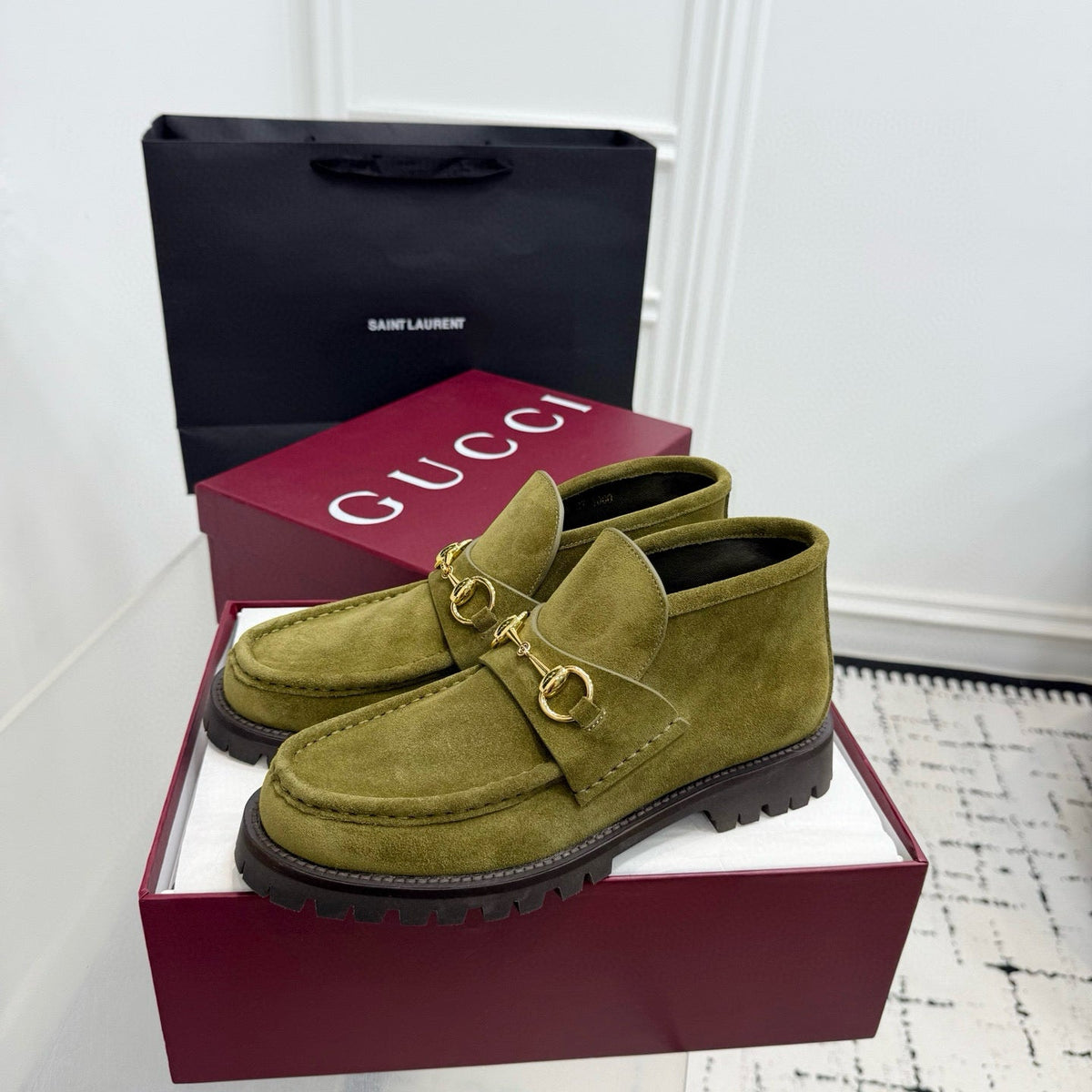 Gucci Shoes? Gucci Boots Premium Designer Casual Shoes