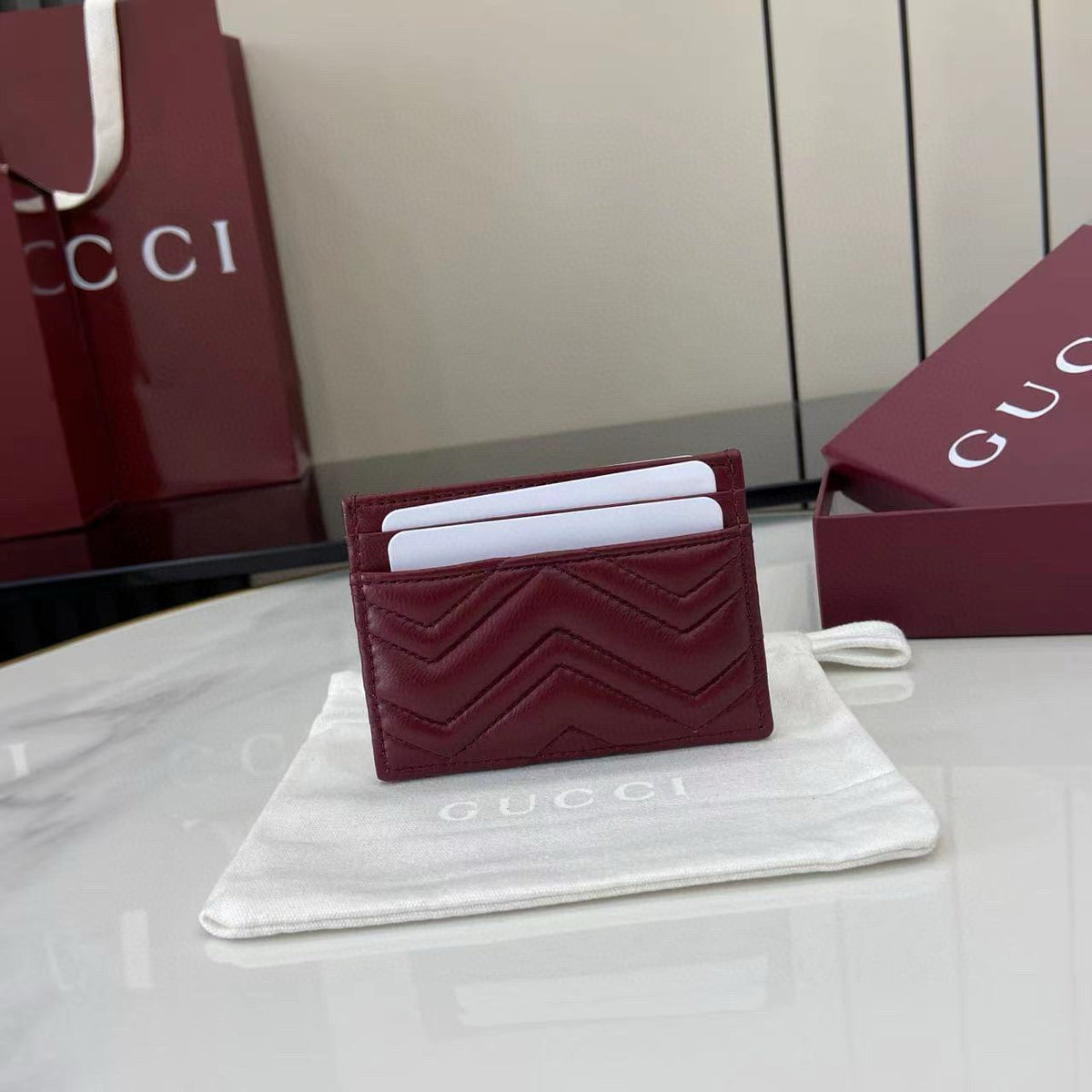 Gucci Wallets- Gucci Card Holder Compact Luxury Card Wallet