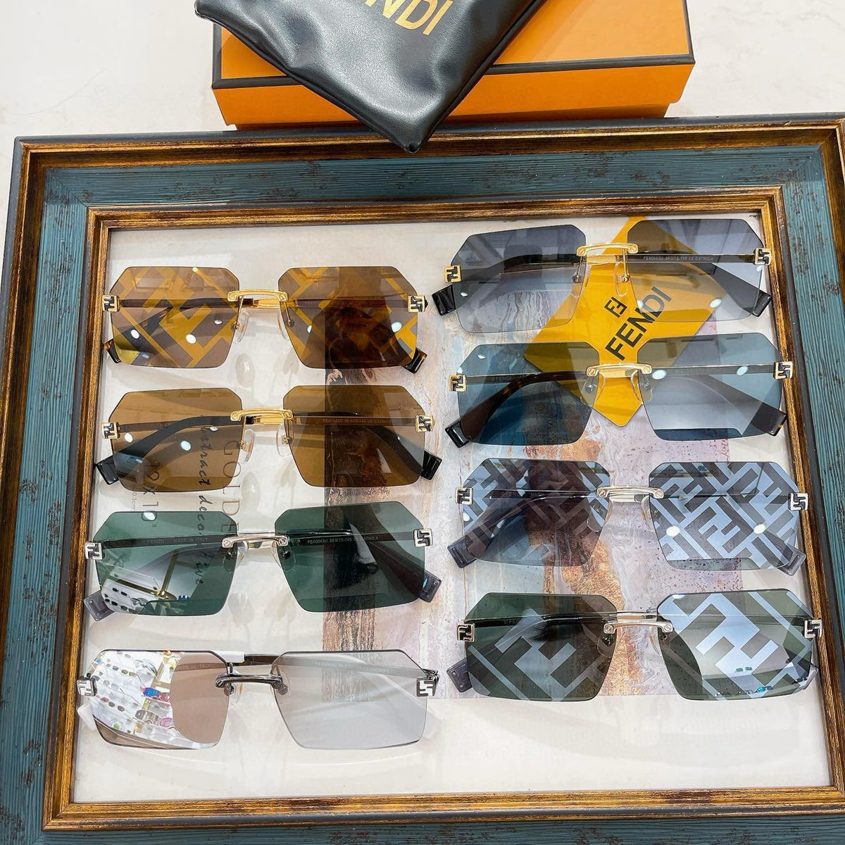 Sunglasses- Fen Sunglasses Luxury Designer UV Sunglasses