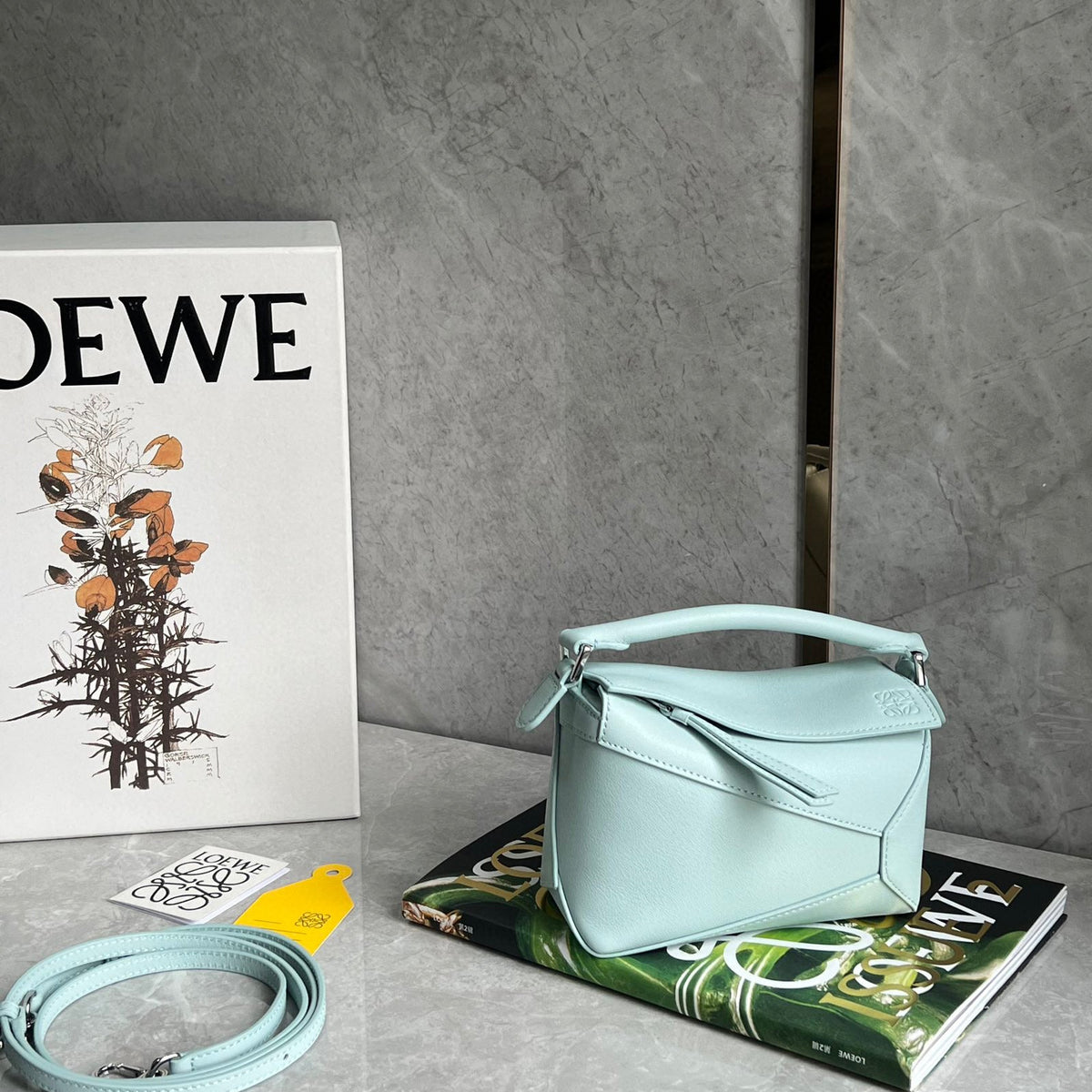 Bags- Loew Mini Puzzle Edge Bag Elegant Everyday Designer Handbag