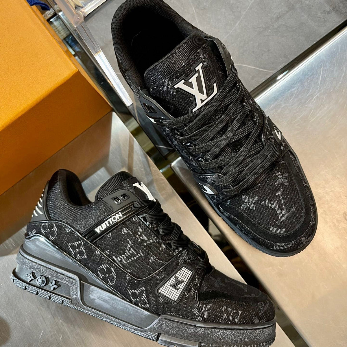 Louis Vuitton Shoes- Louis Vuitton Lou Trainers Luxury Lifestyle Designer Footwear