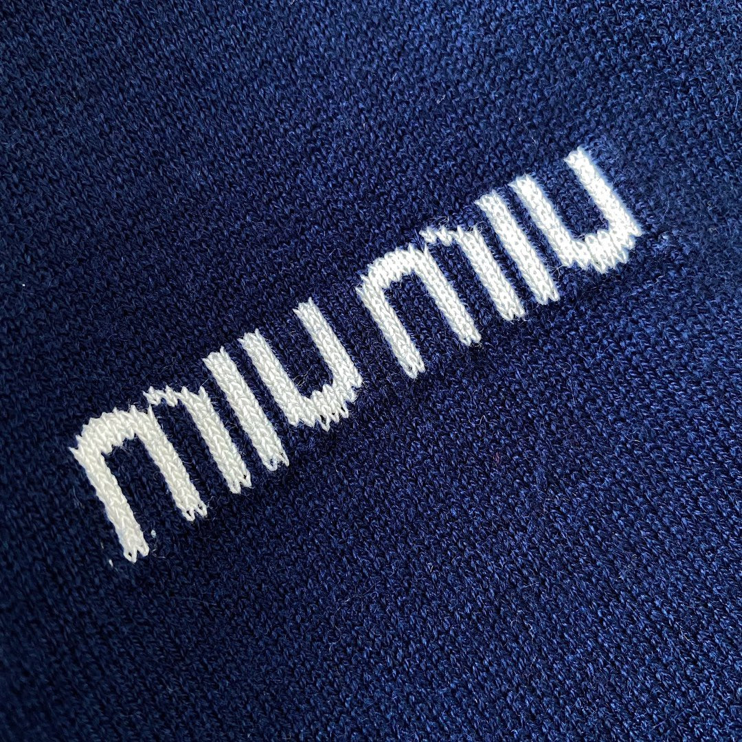 Sweaters- Miu M Jumper Luxury Designer Knit Sweater