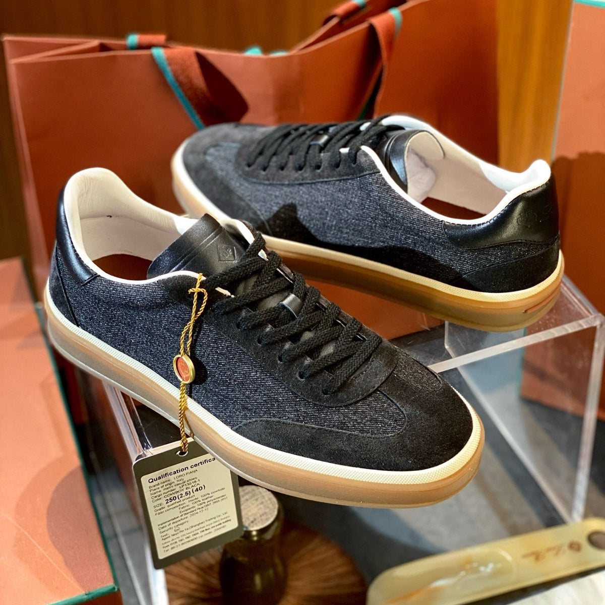 Shoes- Loro P Tennis Walk Trainers Premium Designer Casual Shoes
