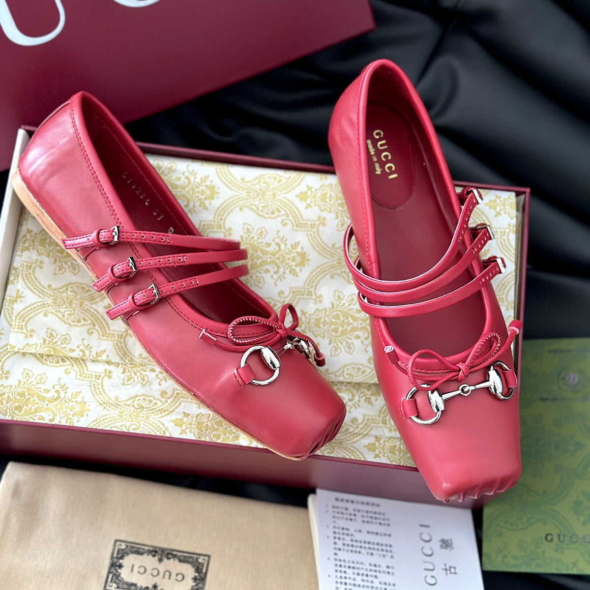 Gucci Shoes- Gucci Ballet Flats Comfortable Everyday Designer Shoes