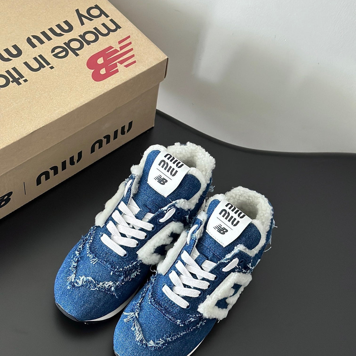 New Balance Shoes- New Balance Miu M x New Balance Trainers Luxury Lifestyle Designer Footwear