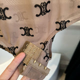 Celine Bodysuit detail shot – designer craftsmanship and quality