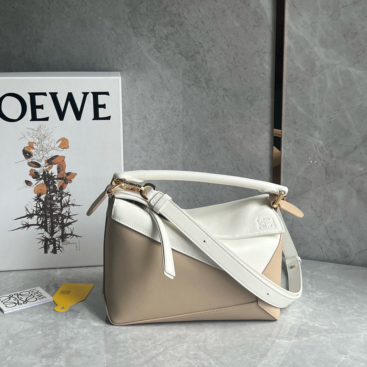 Bags- Loew Small Puzzle Edge Bag Elegant Everyday Designer Handbag