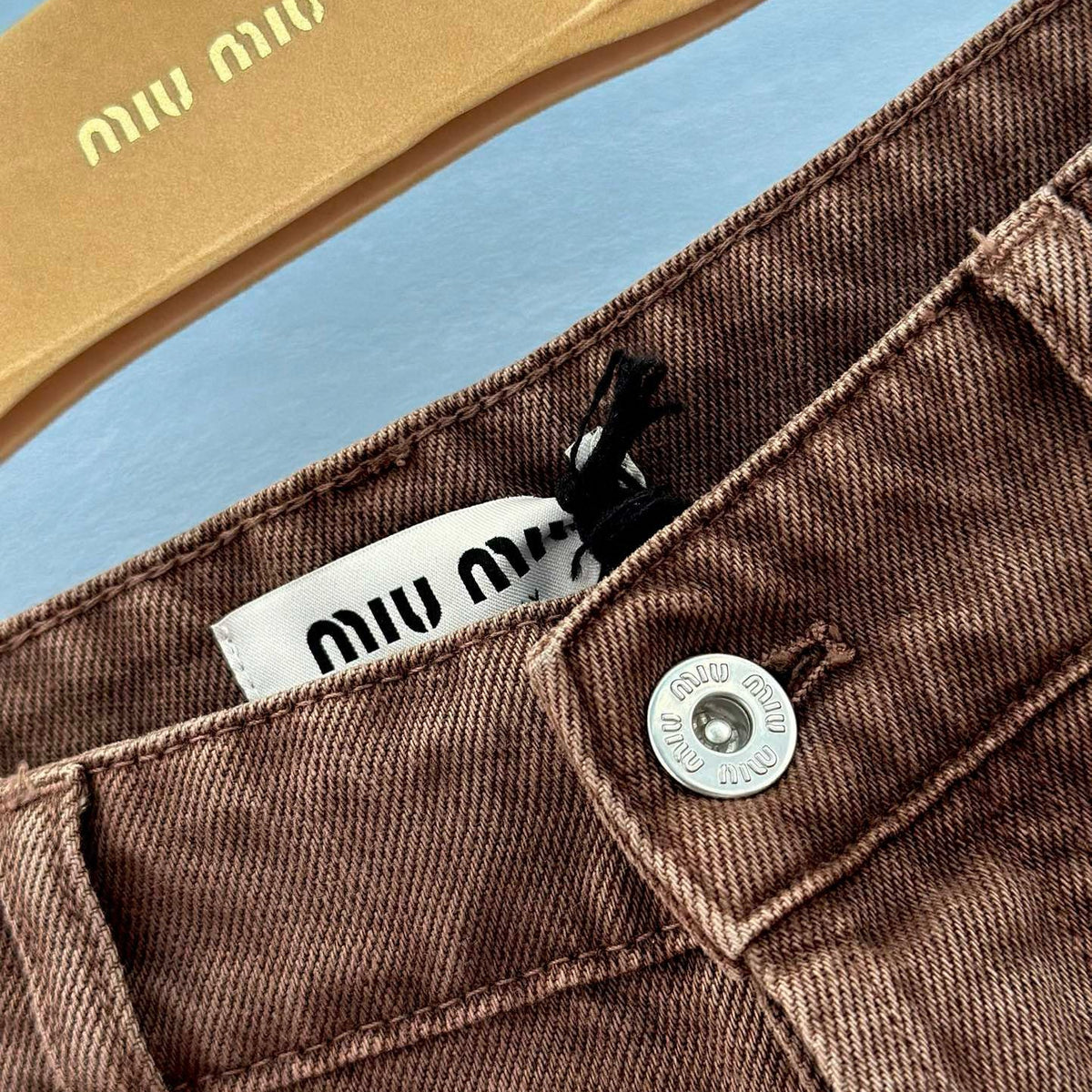 Jeans- Miu M Jeans Classic Everyday Designer Jeans