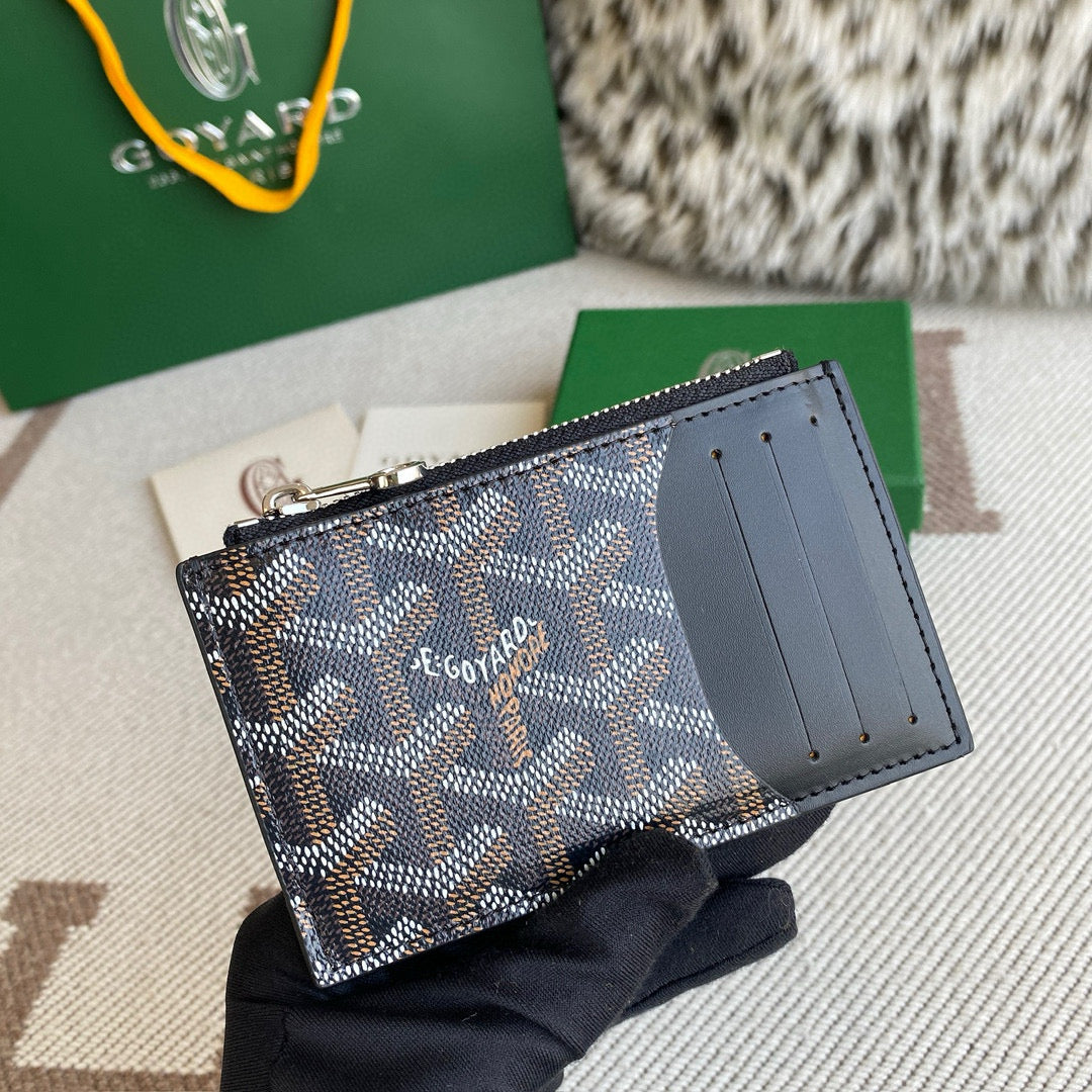 Wallets- Goya Bourbon Card Holder Premium Leather Designer Wallet